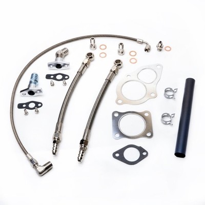 Turbo Install Line Kit for 4G63T DSM 1G/EVO 1~3 Mitsubishi TD05H 14B 16G 18G 20G