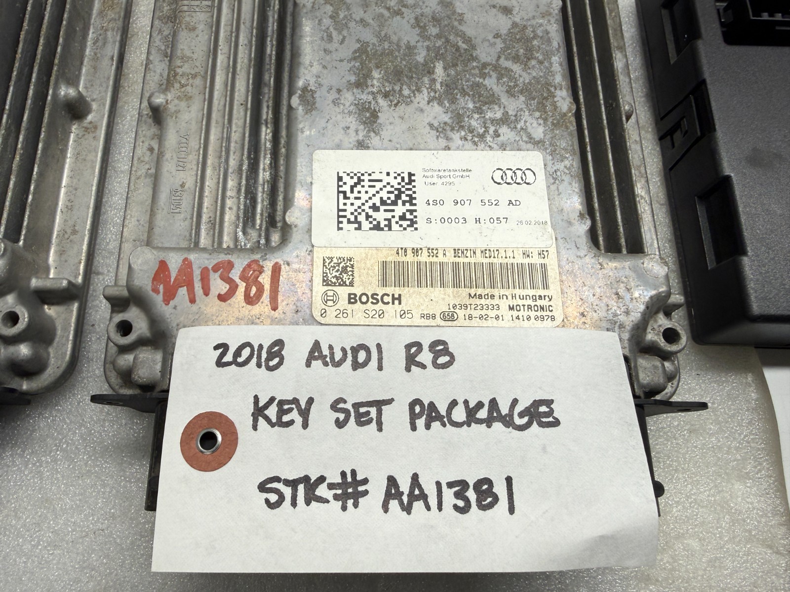 Audi R8 2017-2023 Electronic control unit