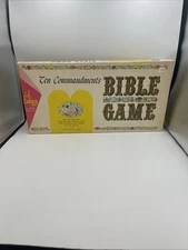 Vintage Ten Commandments Bible Board Game Cadaco 1966  No. 263 Education