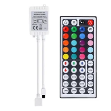RGB LED Strip Light Remote Controller 44 Keys IR Remote for 5050 3528 LED 4 PIn