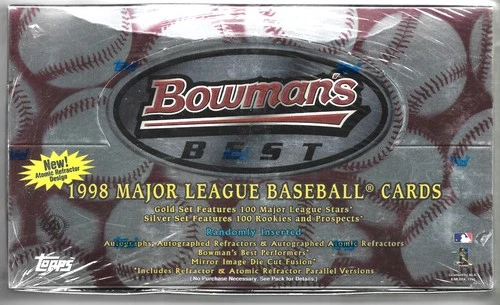 1998 Bowman's Best Baseball Sealed "Hobby" Box ~ Great Investment Box ~ 24 Packs