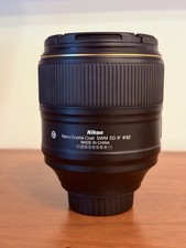 Nikon NIKKOR AF-S 105mm f/1.4 Camera Lenses for sale - eBay