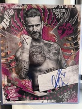 CM Punk Cards and Autographed Memorabilia Guide 41