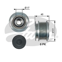 Gates OAP7013 Lichtmaschine Freilaufkupplung FüR Audi, Dodge, Ford, Jeep,