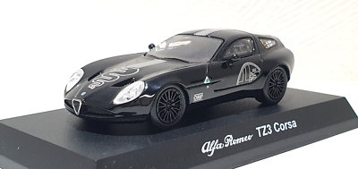 1/64 Kyosho Alfa Romeo TZ3 CORSA BLACK/SILVER diecast car model | eBay