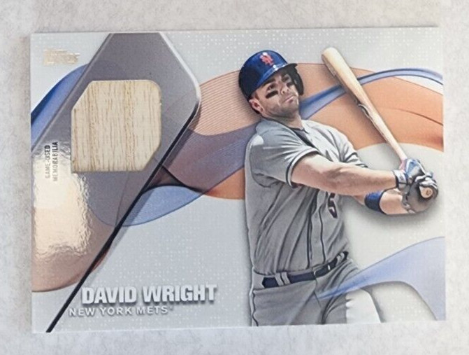 2017 Topps Major League Materials MLMDW David Wright New York Mets