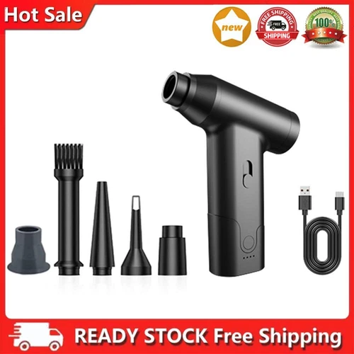 Cordless Duster Blower 110000 RPM PC Dusters Rechargeable Keyboard Cleaning Kit 