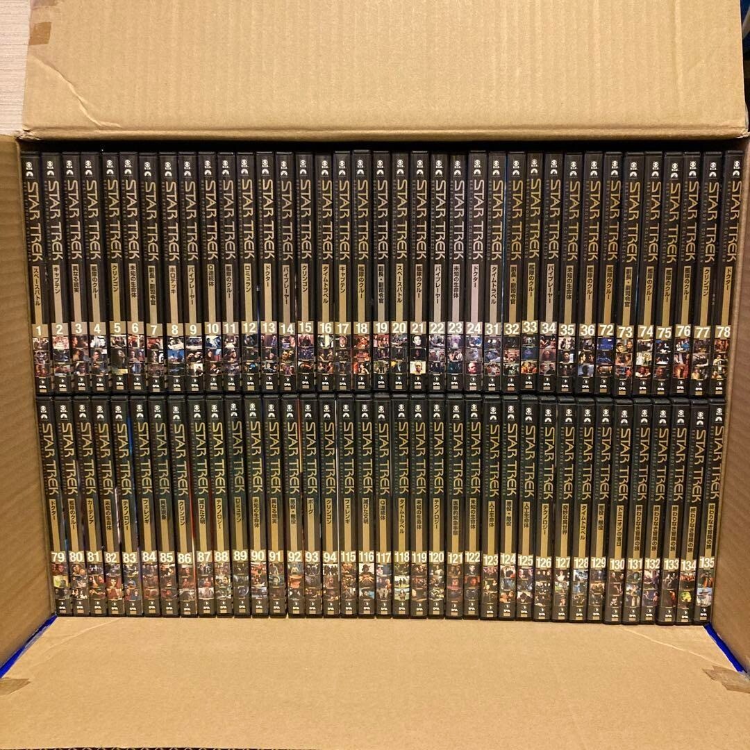 スター・トレック DVD 74本セット Star Trek DVD Collection 74 Discs Set Mixed Genres Very Good