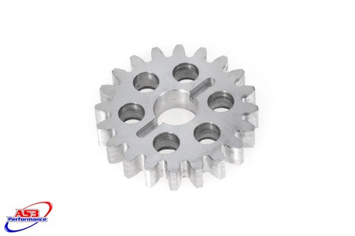 AS3 BILLET ALUMINIUM WATER PUMP GEAR for HUSQVARNA TC 85 2014-2017 - 第 1/1 張圖片