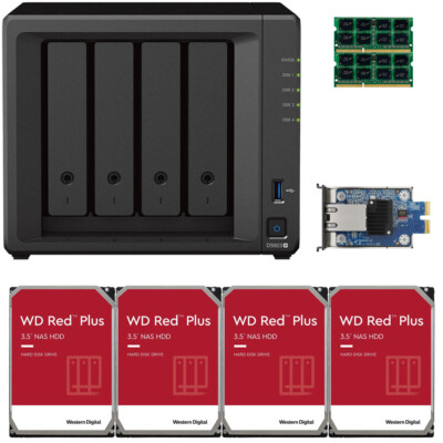 Synology DS923+ 32GB RAM 10GbE 24TB (4x6TB) of WD RED PLUS Drives