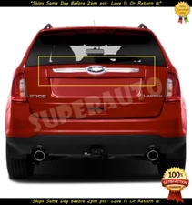 FOR 2012-2014 FORD EDGE CHROME REAR TAILGATE LATCH COVER TRIMS NO LOGO 