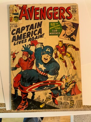 The Avengers #4 (Marvel Comics March 1964)