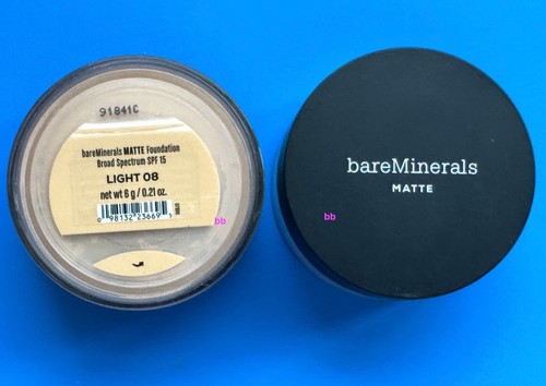BareMinerals MATTE Foundation SPF15 6g/0.21 oz - LIGHT 08 - 100% Authentic - 第 1/1 張圖片