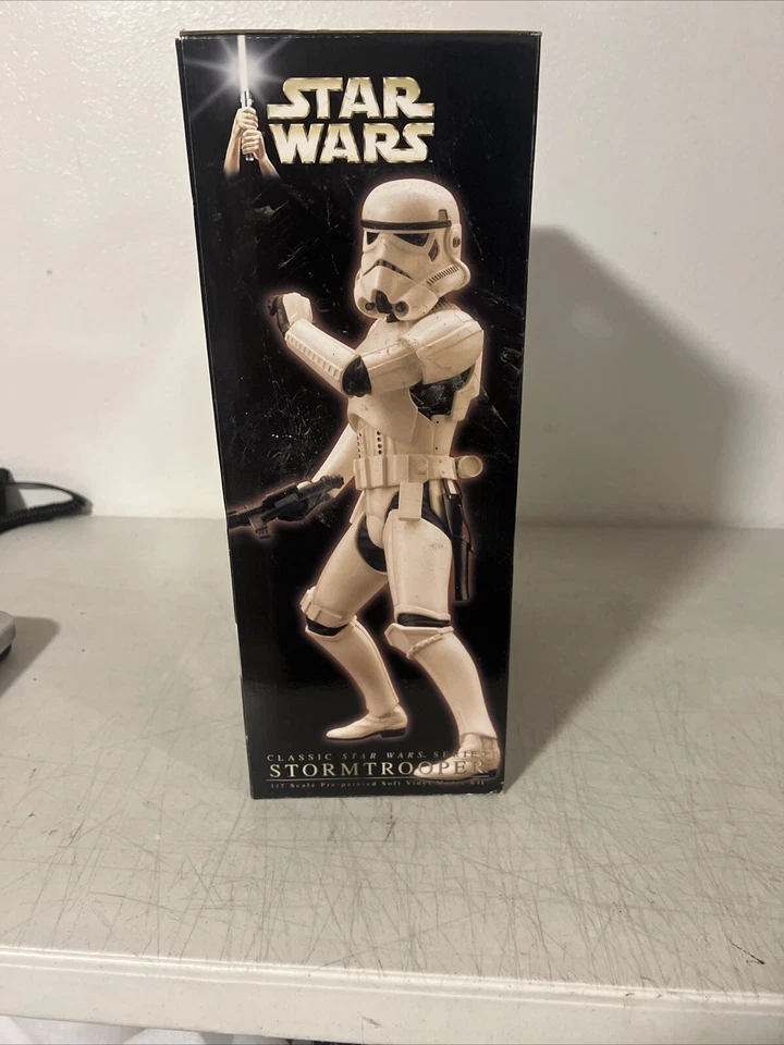 KOTOBUKIYA ARTFX STAR WARS STORMTROOPER LUKE SKYWALKER FIGURA DE VINILO 1/7 2003 NUEVO Foto 4 de 4
