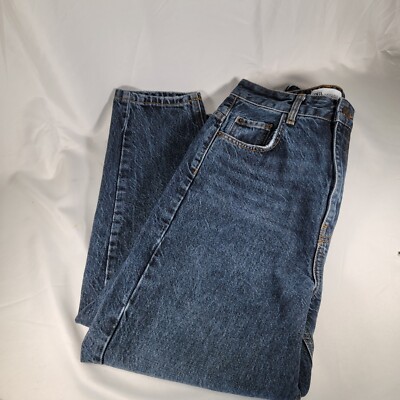 Zara Woman Premium Denim Loose Fit Boyfriend Jeans Medium
