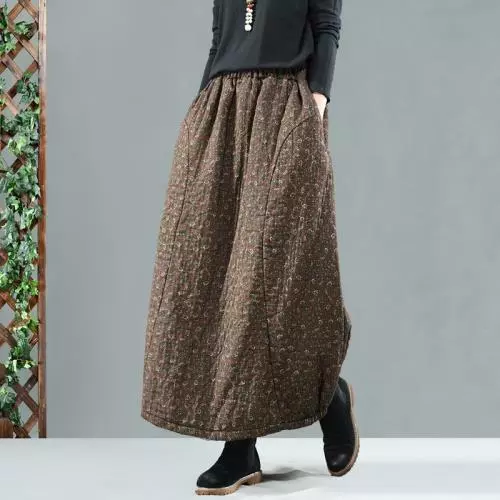 Warm maxi cheap skirts
