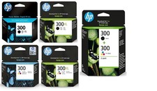 Genuine HP 300 / 300 XL Black Tri-Colour Ink Cartridges Deskjet Envy Photosmart