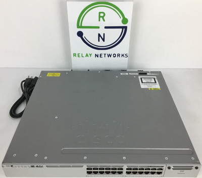 Cisco WS-C3850-24P-E Catalyst 10/100/1000B-PoE, IP Services