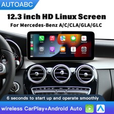 Android Auto Carplay for Mercedes Benz GLA CLA GLC GLK ML W205 W176 C117 Screen