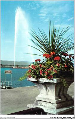 AKEP3-0285-SUISSE - Genf - -strahl Wasser-