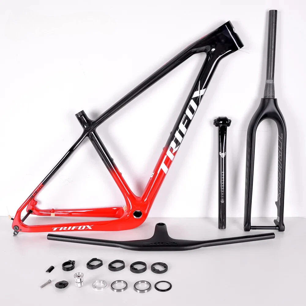 29er Carbon Fiber Mountain Bike Frameset Full Internal Cable