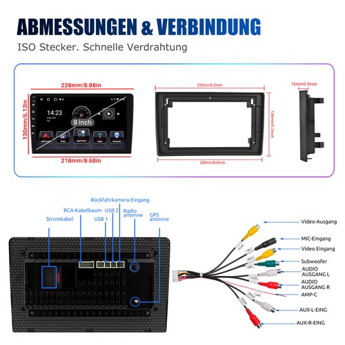 Autoradio Für Audi A4 S4 RS4 8E 8F B6 B7 Seat Exeo Carplay Android 13 4+64G +Kam - Bild 15 von 18