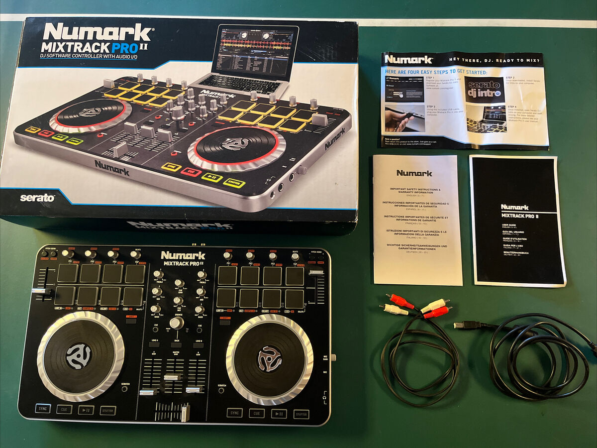 Numark Mixtrack Pro 2 DJ Software Controller With Audio I/O Numark Mixtrack Pro 2 DJ Software Controller With Audio I/O