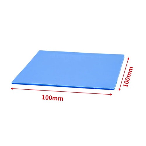 CPU GPU Thermal Pad 6.0 W/mK 100*100*1.0mm Heatsink Cooling ConductiveSilicone - 第 13/13 張圖片