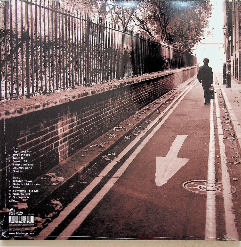 JAKE BUGG- Self Titled Debut 2012 Album LP (NEW Vinyl) inc Lightning Bolt - Image 2 of 2