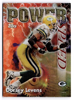 1998 Topps Chrome - Season's Best Power and Speed #4 Dorsey Levens Packers 