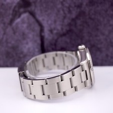 Rolex Oyster Perpetual 31mm 1.75ct Diamonds Black DialSteel Watch Ref 77080 4