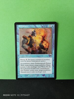 Verbieten / Prohibit - MTG Magic