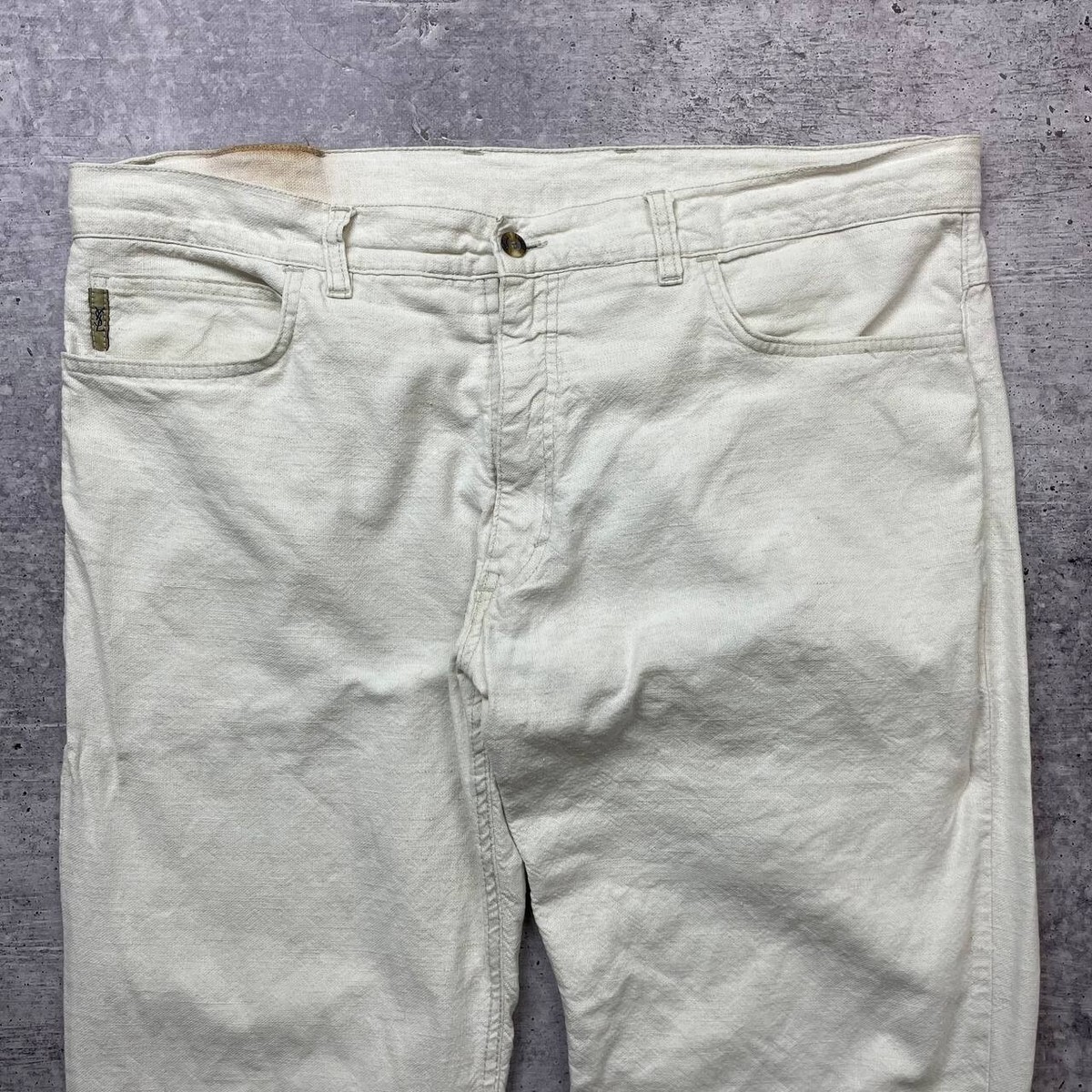 vintage yves saint laurent mens Lino chino Pants Y2k Regular vintage yves saint laurent mens Lino chino Pants Y2k Regular