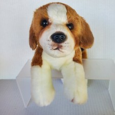 Russ Berrie Yomiko Classic Plush Beagle Puppy Dog Realistic Stuffed Animal 13"