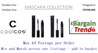 Cool Cos Denmark Paraben Parfum Free Kosmetik MASCARA Kollektion #SchnäppchenTrend