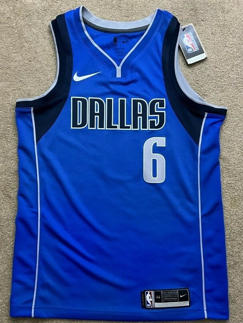 Dallas Mavericks Kristaps Porzingis Swingman Icon NBA Basketball Jersey Size M