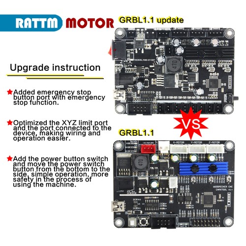 〖Ger〗 CNC 3018 PRO GRBL Controller 3 Axis Control Board Laser Engraving Machine - Bild 6 von 7