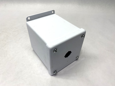 Hoffman E1PBXM Extra Deep Pushbutton Enclosure PAINTED WHITE 6''x4''x4.75'' 13035