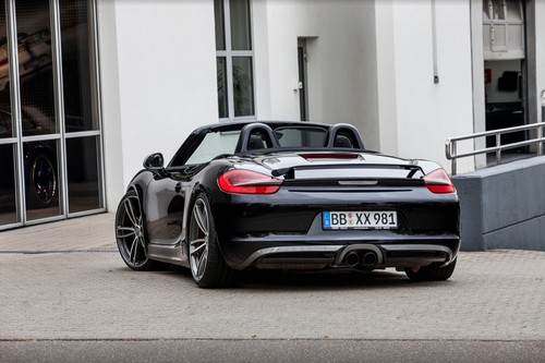 Porsche Boxster Cayman S 981 - TECHART - TUBOS DE ESCAPE CROMADOS PUNTAS DE ESCAPE - Imagen 5 de 7