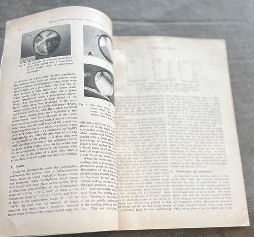 Antique Vtg Lot 3 Scientific Meteorological Weather Papers Japan English 1980\82 - Picture 9 of 24
