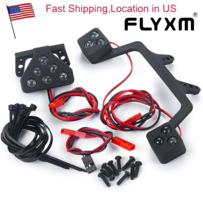 FLYXM RC Front & Rear LED Light Kits Headlight Taillight for 1/5 Kraton 4WD 8S