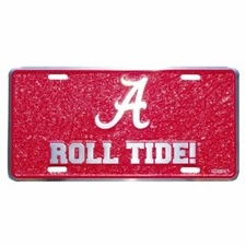 ALABAMA CRIMSON TIDE CAR TRUCK TAG MOSAIC LICENSE PLATE SIGN ROLL TIDE