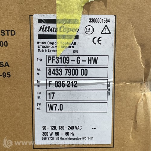 Atlas Copco PF3109-G-HW Servo Controller FNOB - Picture 3 of 3