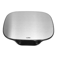 Lund Waage 5Kg / 1G KüChenwaage Briefwaage Paketwaage Kochen Backen Abwiegen Led