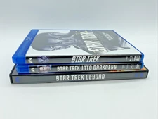 Star Trek Blu-ray Lot DVD 2009 Film Series Kelvin Timeline Trilogy Chris Pine