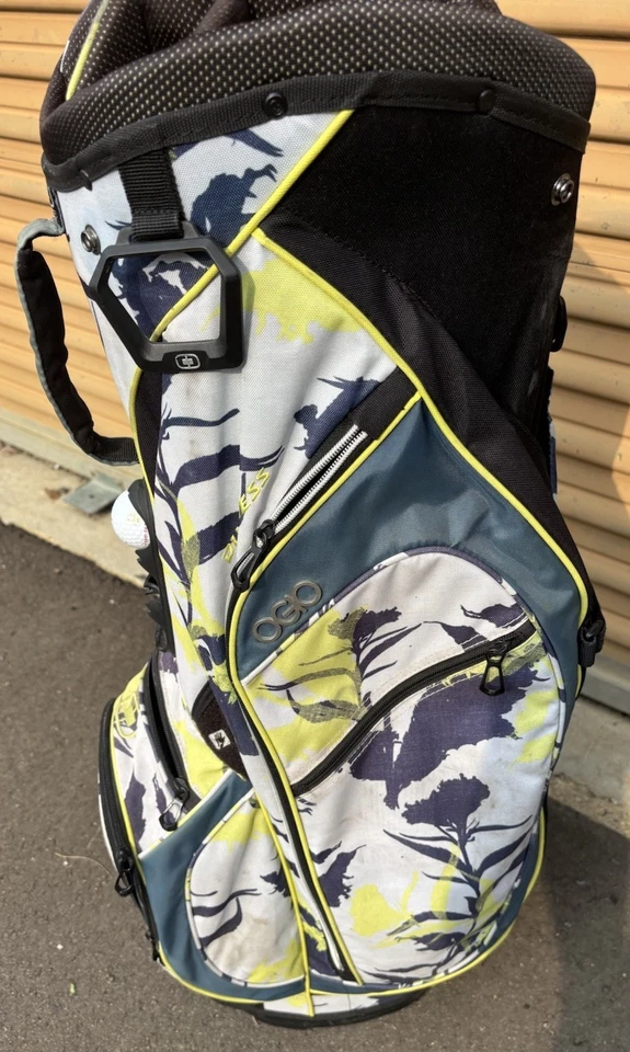 Carro de golf Ogio bolsa 15 vías divisor plantas hojas cubierta incluida Foto 3 de 4