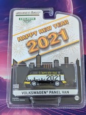 Volkswagen Panel Van "Happy New Year 2021" 1:64 Model - Greenlight 30222