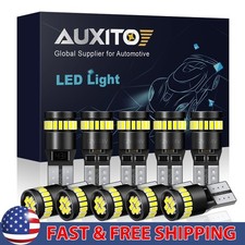 W5W T10 168 White Interior Door Dome LED Map License Plate Light CANbus 2/4/6x