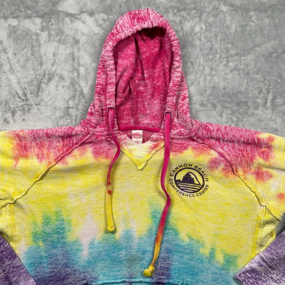 Moletom com capuz MV Sport Tie Dye canhão praia centro de conferências gráfico GG - Imagem 3 de 4