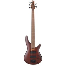 Ibanez SR505E SR Standard 5-String Electric Bass Guitar, Brown Mahogany Finish
